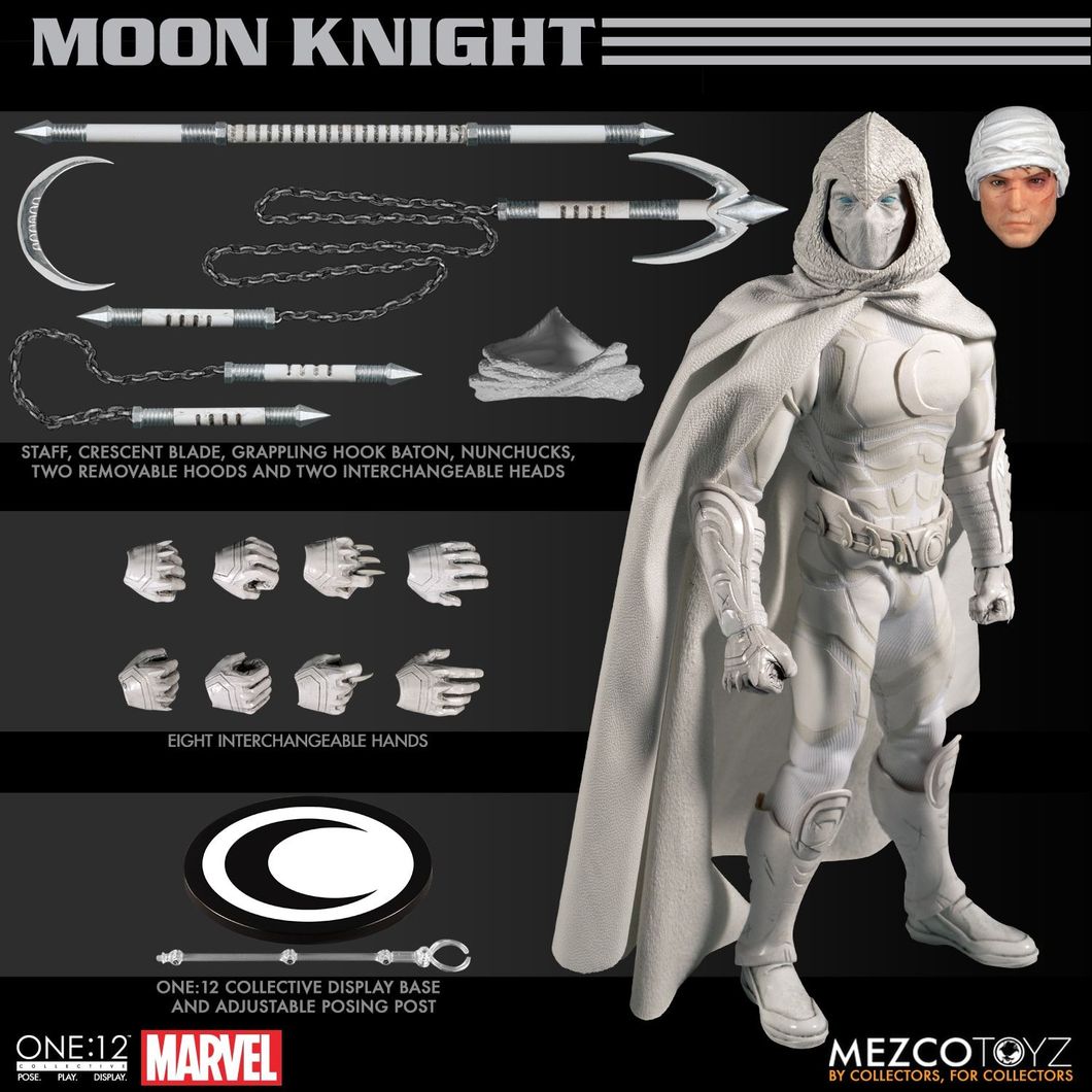 Amazing Yamaguchi Moon Knight Revoltech Figure (Marvel)