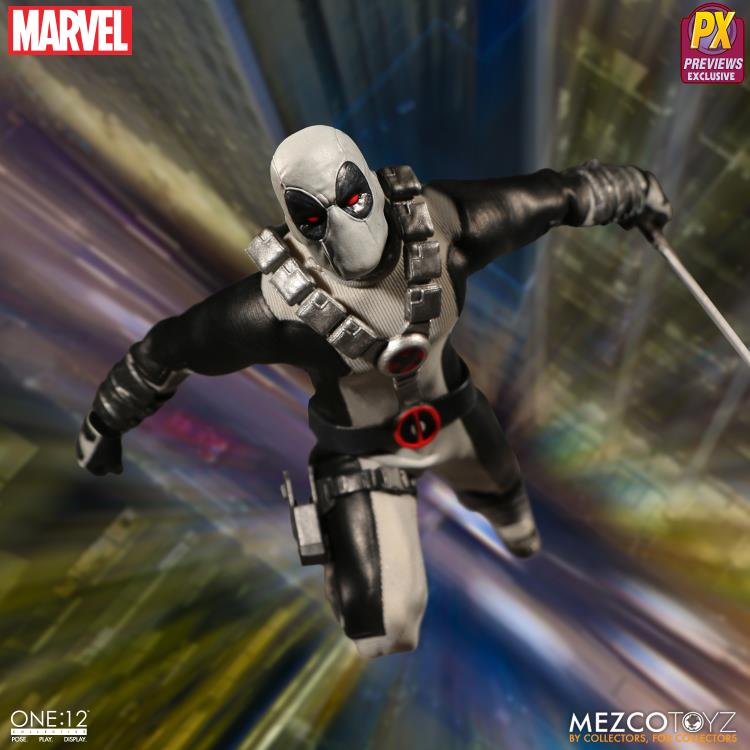 Mezco One:12 Collective Marvel Deadpool (X-Force) PX Previews