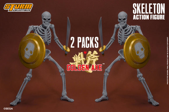 Storm Collectibles Golden Axe - Skeleton 2 Pack