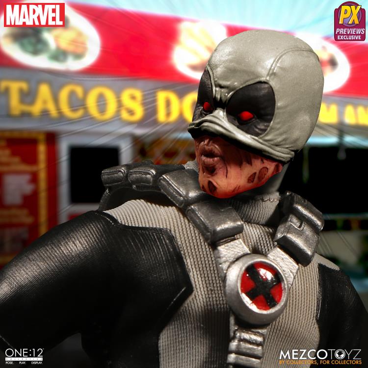Mezco One:12 Collective Marvel Deadpool (X-Force) PX Previews