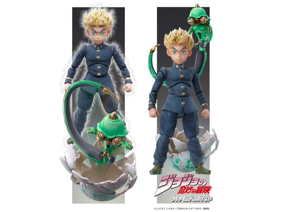 JoJo's Bizarre Adventure Diamond is Unbreakable Super Action Statue - Koichi Hirose & Echoes Act 1