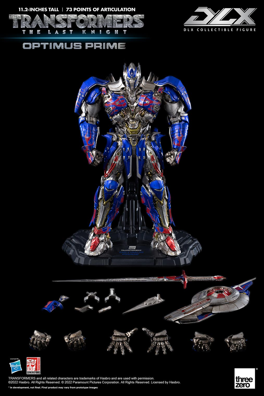 Threezero Transformers The Last Knight DLX - Optimus Prime