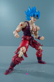 Xavier Cal Custom S. H. Figuarts Dragon Ball Z Super Saiyan Blue God Goku Kaioken