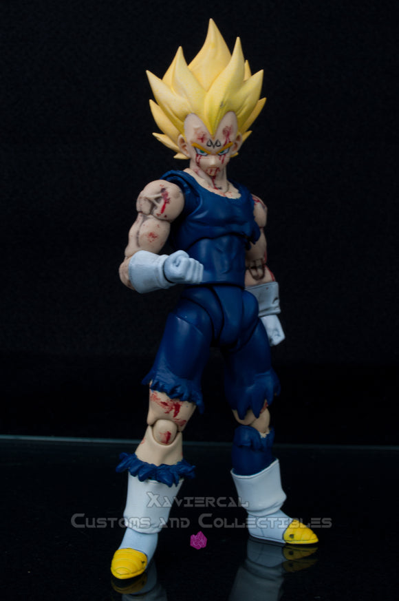 Xavier Cal Custom S. H. Figuarts Dragon Ball Z - Majin Vegeta Atonement Ver.