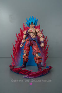 Xavier Cal Custom Dragon Ball Super Saiyan God Super Saiyan  Kaioken Energy Aura