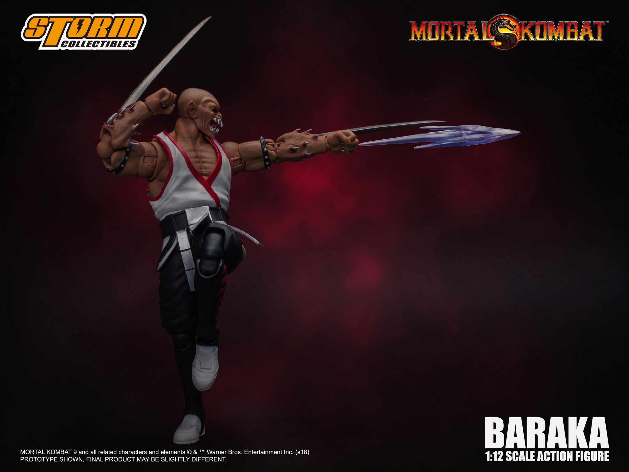 Storm Collectibles 1:12 Mortal Kombat - Baraka – Xavier Cal