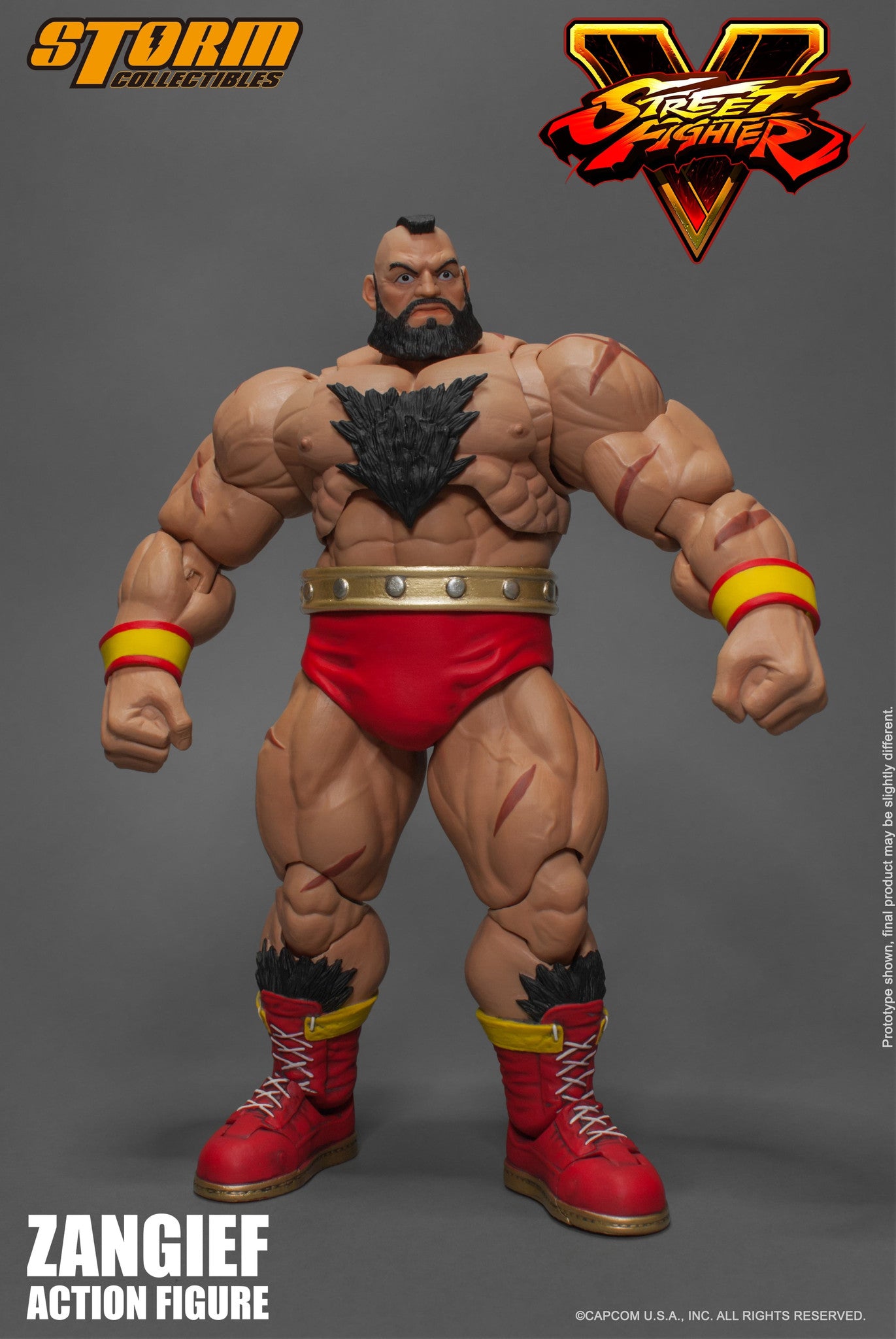 Zangief Street Fighter V Storm Collectibles 1:12 – Xavier Cal Customs and  Collectibles