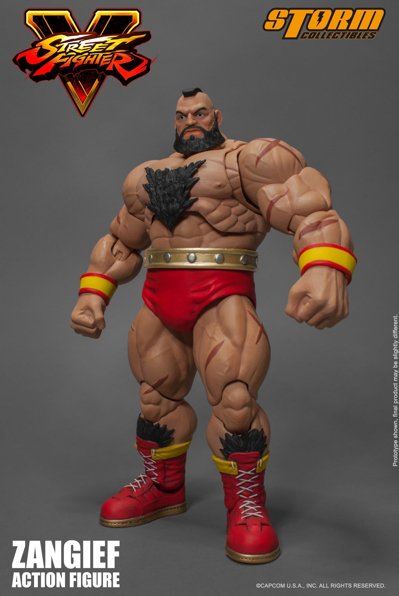 Zangief Street Fighter V Storm Collectibles 1:12 – Xavier Cal