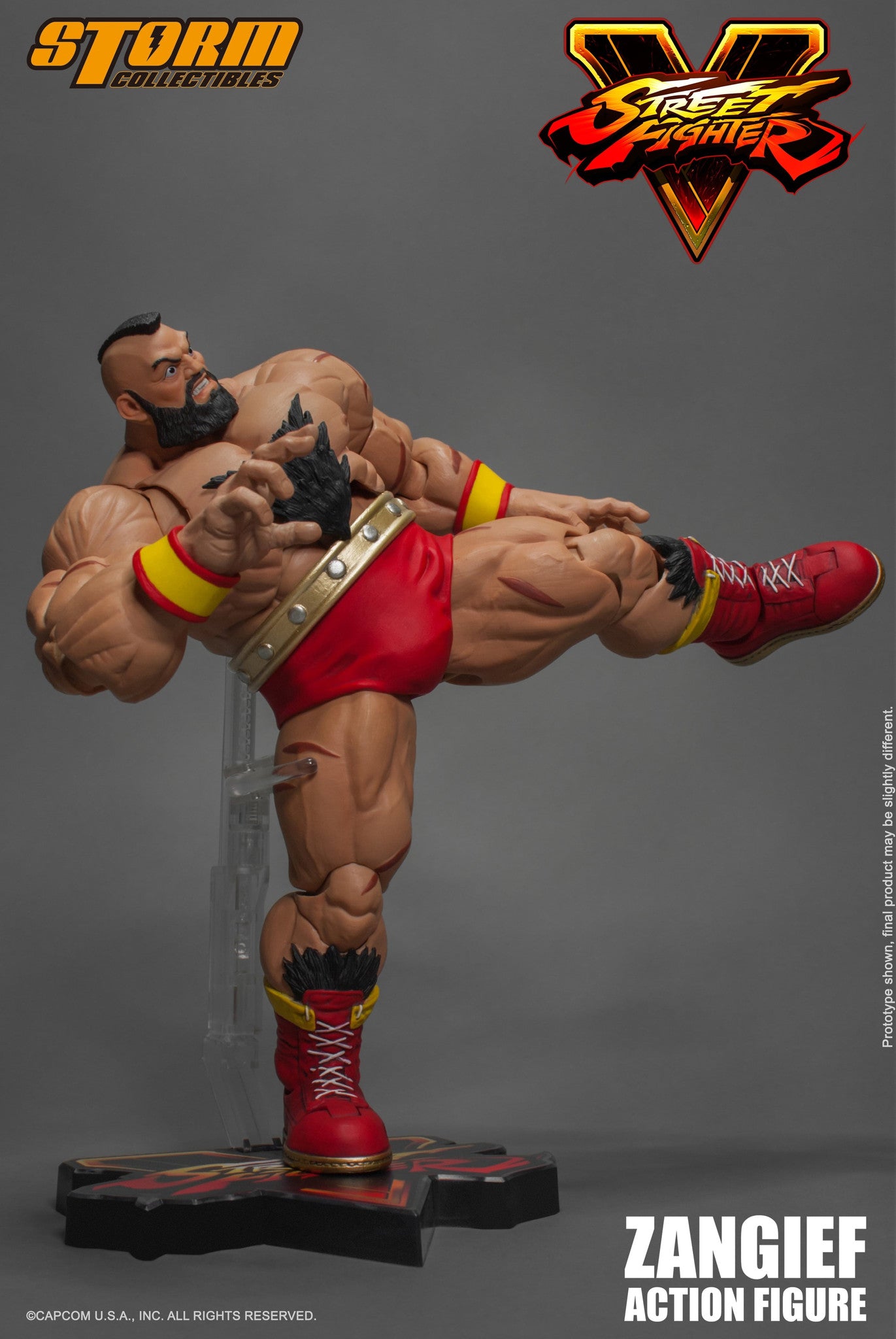 Zangief Street Fighter V Storm Collectibles 1:12 – Xavier Cal