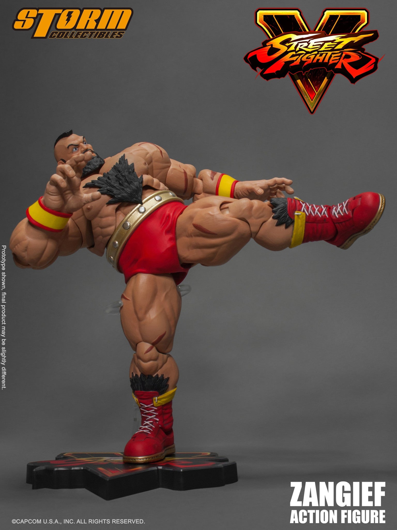 Zangief Street Fighter V Storm Collectibles 1:12 – Xavier Cal