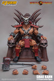 Shao Kahn Mortal Kombat Storm Collectibles 1:12 Action Figure - Box Damage -