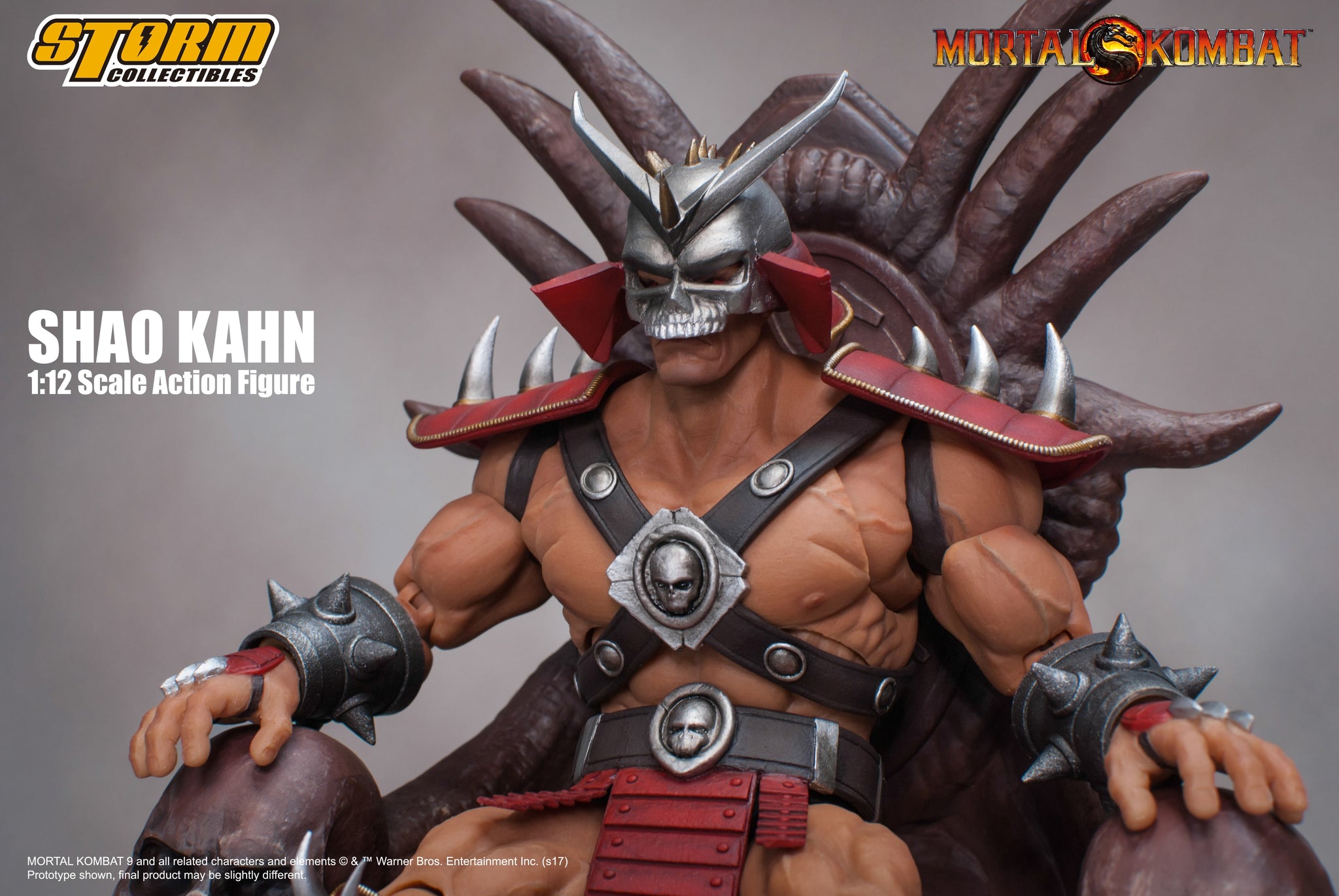 SHAO KAHN - Mortal Kombat Action Figure – Storm Collectibles