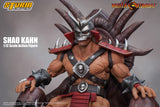 Shao Kahn Mortal Kombat Storm Collectibles 1:12 Action Figure - Box Damage -