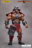 Shao Kahn Mortal Kombat Storm Collectibles 1:12 Action Figure - Box Damage -