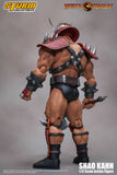 Shao Kahn Mortal Kombat Storm Collectibles 1:12 Action Figure - Box Damage -