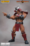 Shao Kahn Mortal Kombat Storm Collectibles 1:12 Action Figure - Box Damage -