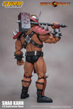 Shao Kahn Mortal Kombat Storm Collectibles 1:12 Action Figure - Box Damage -