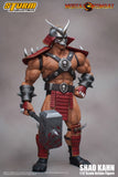 Shao Kahn Mortal Kombat Storm Collectibles 1:12 Action Figure - Box Damage -