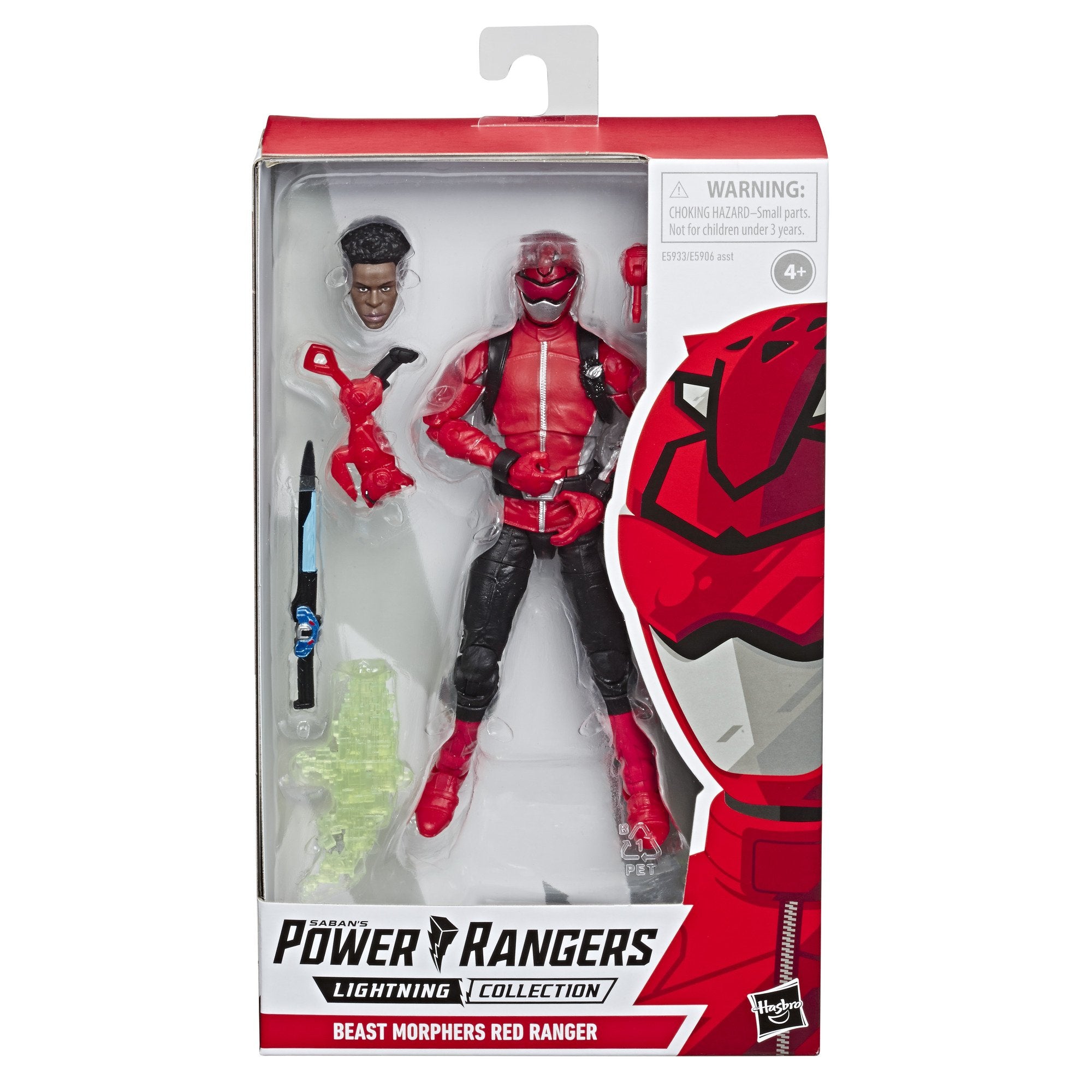Power rangers beast morphers red top ranger toys