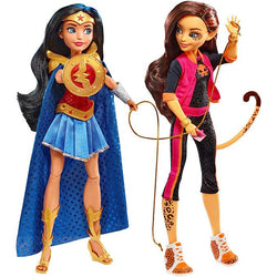SDCC Exclusive DC Super Hero Girls Wonder Woman & Cheetah Dolls