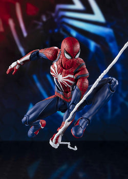 S. H. Figuarts Marvels PS4 Spiderman - Spiderman Advanced Suit First Press Limited Verion