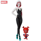 MAFEX Spiderman Into the Spider-Verse - Spider-Gwen & Spider- Ham