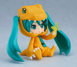 Nendoroid 1439 Vocaloid x Digimon - Hatsune Miku Kigurumi Agumon Version