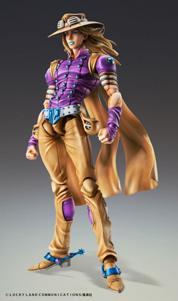 JoJo's Bizarre Adventure Steel Ball Run Super Action Statue - Gyro Zeppelli Version 1.5
