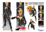 JoJo's Bizarre Adventure Golden Wind Super Action Statue - Giorno Giovanna Black Ver.