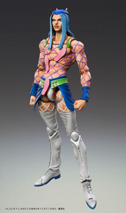 JoJo's Bizarre Adventure Stone Ocean - Super Action Statue - Narciso Anasui