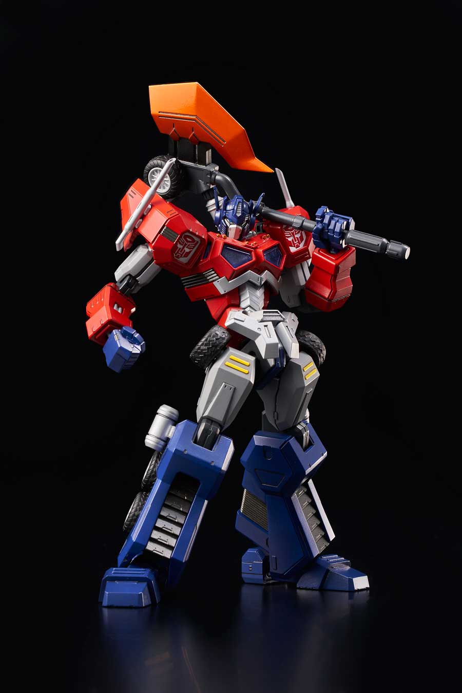 Flame Toys Furai 01 Transformers Optimus Prime Attack Mode Model