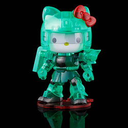 Gundam SD Cross Silhouette Frame Ver. - Premium Bandai Exclusive - Hello Kitty / Zaku II Clear Color