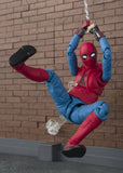 S. H. Figuarts Spider-Man: Homecoming - Spider-Man (Home Made Suit Ver.) & Tamashii Option Act Wall