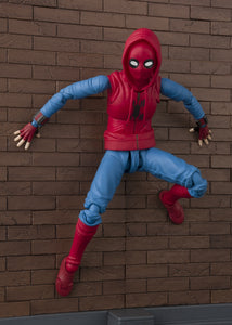 S. H. Figuarts Spider-Man: Homecoming - Spider-Man (Home Made Suit Ver.) & Tamashii Option Act Wall