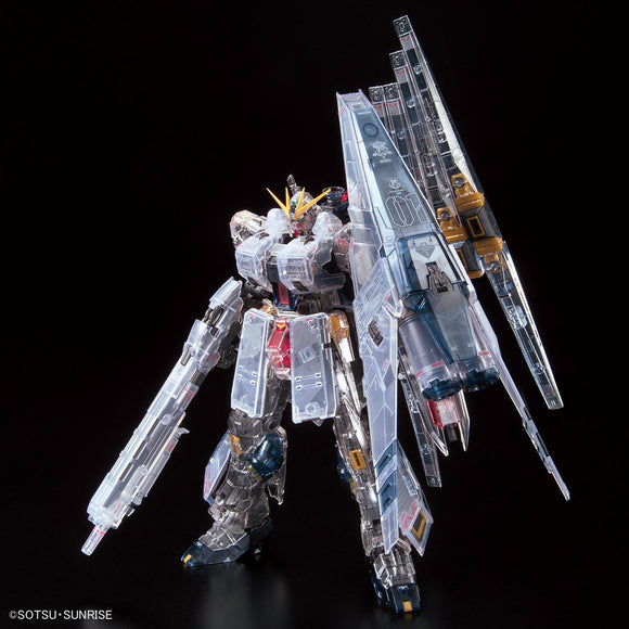 Gundam RG 1/144 - Premium Bandai Exclusive - Nu Gundam HWS Clear Color