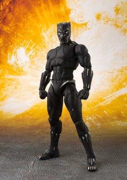 S. H. Figuarts Avengers: Infinity War - Black Panther & Tamashii Effect Rock