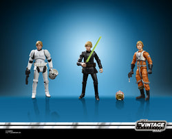 SDCC 2019 Star Wars: The Vintage Collection 3.75″ Original Trilogy Luke Skywalker Jedi Destiny Figure Set