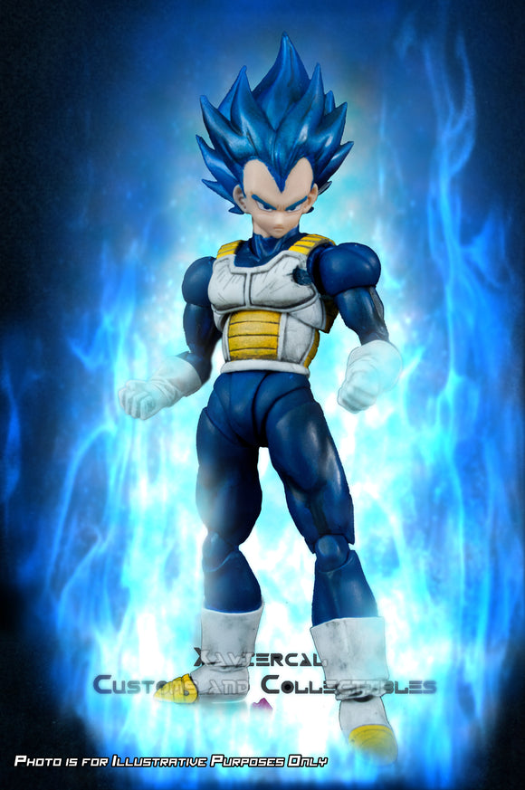 Xavier Cal Custom S. H. Figuarts Dragon Ball Super Saiyan Blue God- Limit Breaker Vegeta