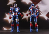Play Imaginative Iron Man 3 Super Alloy Iron Patriot 1/12 Scale Figure