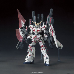 Gundam HGUC 1/144 #199 Gundam UC - Full Armor Unicorn Gundam Destroy Mode/Red Color Ver.