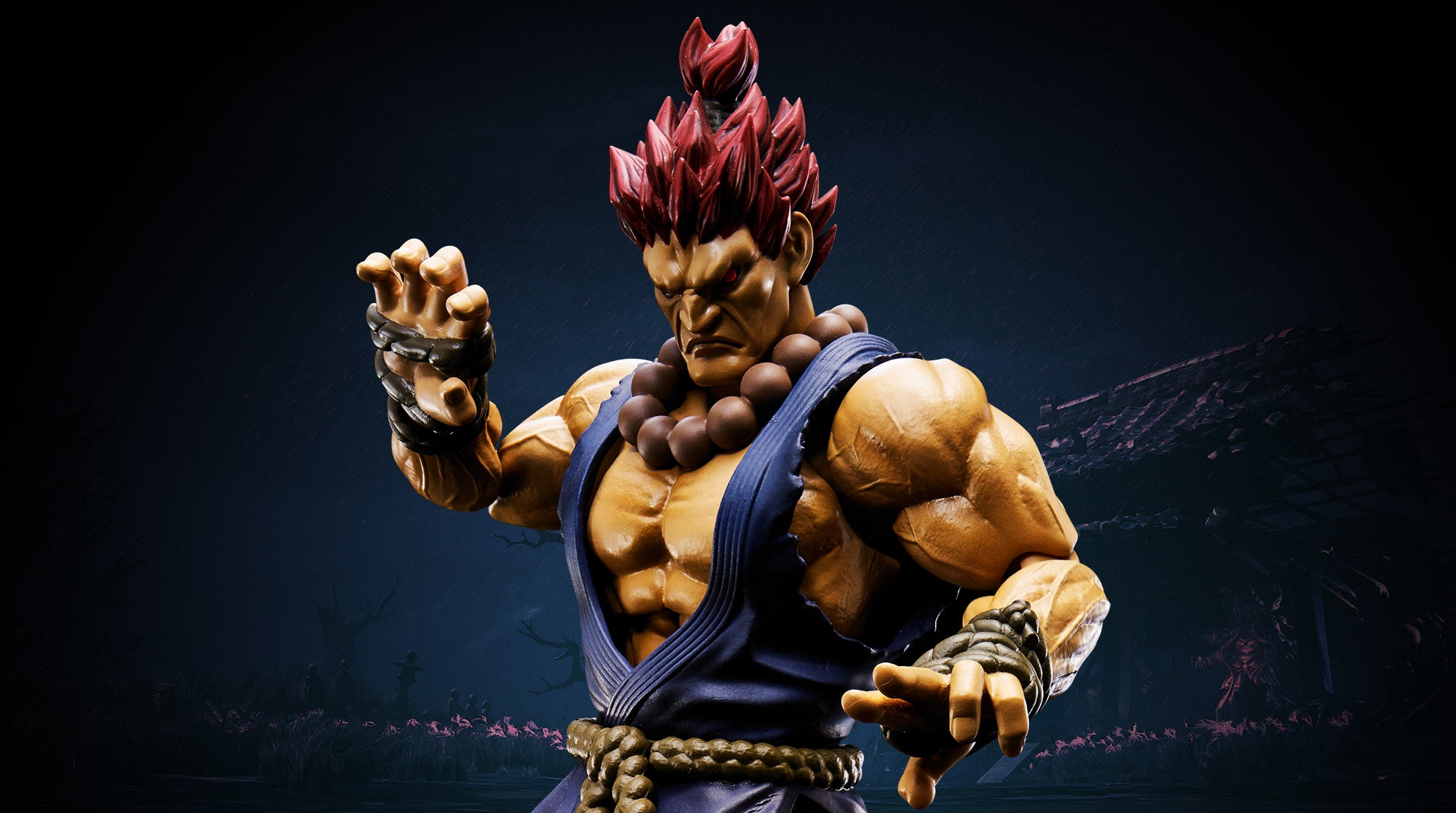 S. H. Figuarts Street Fighter V - Akuma – Xavier Cal Customs and  Collectibles