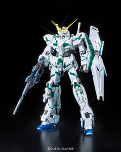 Gundam MG 1/100 RX-0 UNICORN GUNDAM (RED/GREEN FRAME) TITANIUM FINISH