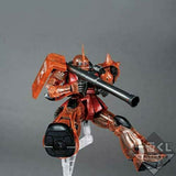 Gundam MG 1/100 Gunpla Ichiban kuji B Prize - MS-06S Char Aznable's Zaku II Solid Clear / Standard Ver.