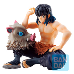 Bandai Spirits Ichibansho Figure - Demon Slayer: Kimetsu no Yaiba (Tengen Uzui Is Here!) - Inosuke Hashibira