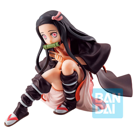 Bandai Spirits Ichibansho Figure - Demon Slayer: Kimetsu no Yaiba (Tengen Uzui Is Here!) - Nezuko Kamado Reprint Ver.